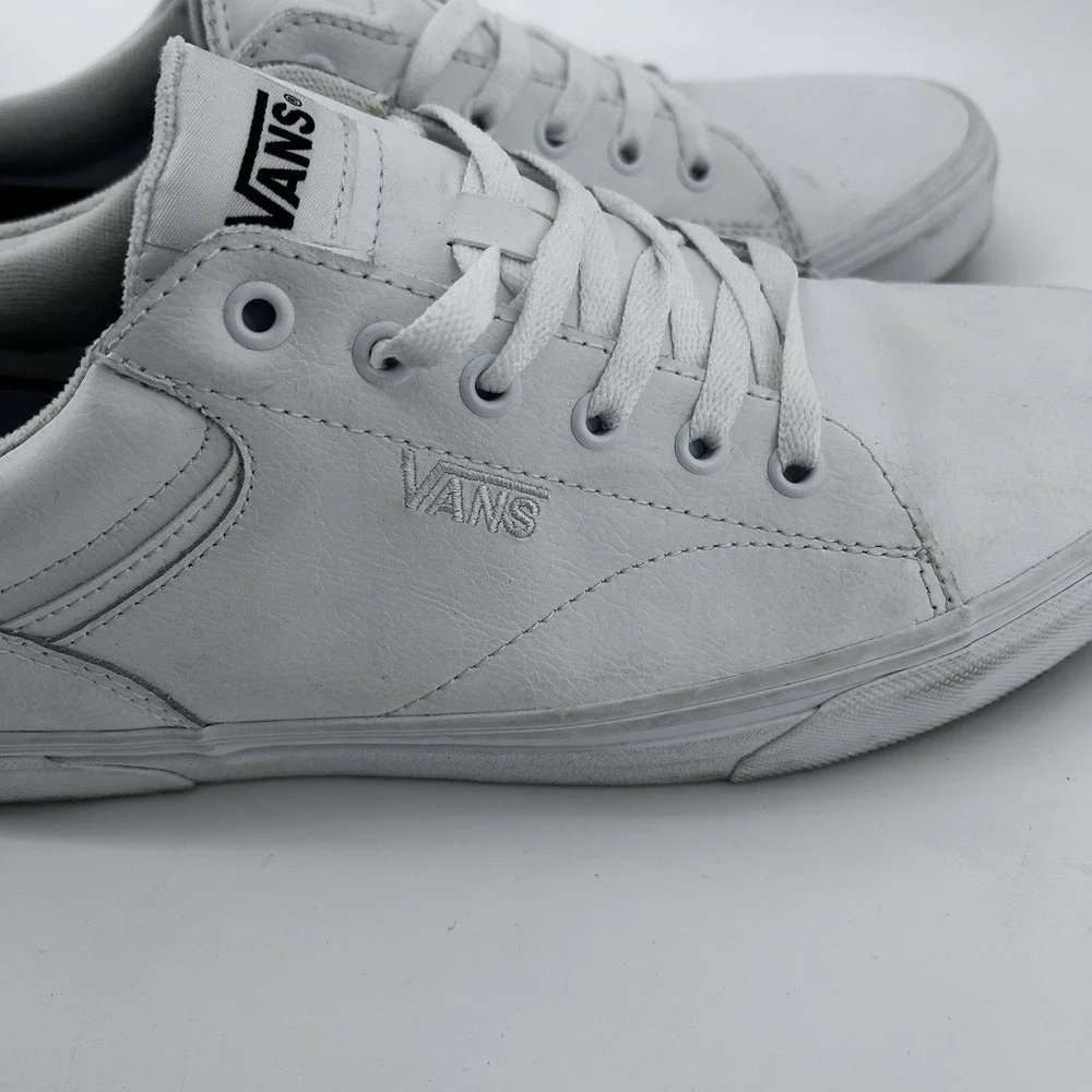 Vans minimalist white